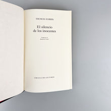 Laden Sie das Bild in den Galerie-Viewer, El silencio de los inocentes, Thomas Harris

