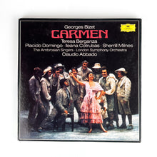 画像をギャラリービューアに読み込む, 3xLP BOX. Georges Bizet, Teresa Berganza, Placido Domingo, London Symphony Orchestra, Claudio Abbado. Carmen
