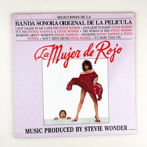 LP, Gat. Stevie Wonder. La Mujer De Rojo (BSO)