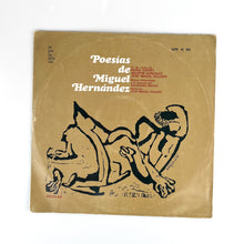 画像をギャラリービューアに読み込む, LP. Miguel Hernández. Poesías De Miguel Hernández
