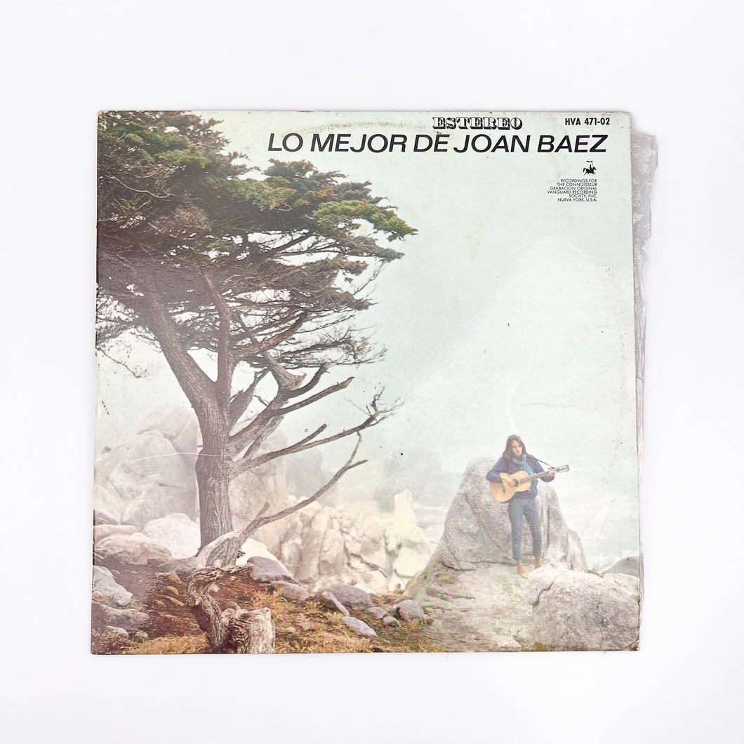 LP. Joan Baez. Lo Mejor De Joan Baez