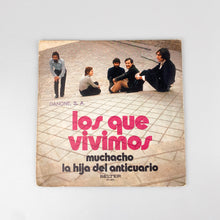 이미지를 갤러리 뷰어에 로드 , SINGLE. Los Que Vivimos. Muchacho / La Hija Del Anticuario. (NM-/VG+)
