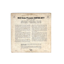 画像をギャラリービューアに読み込む, 10". Eartha Kitt. RCA Victor Presents Eartha Kitt
