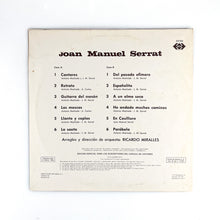 画像をギャラリービューアに読み込む, LP. Joan Manuel Serrat. Dedicado A Antonio Machado, Poeta
