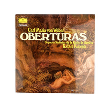 画像をギャラリービューアに読み込む, LP. Carl Maria Von Weber, Rafael Kubelik, Symphonie-Orchester Des Bayerischen Rundfunks. Oberturas
