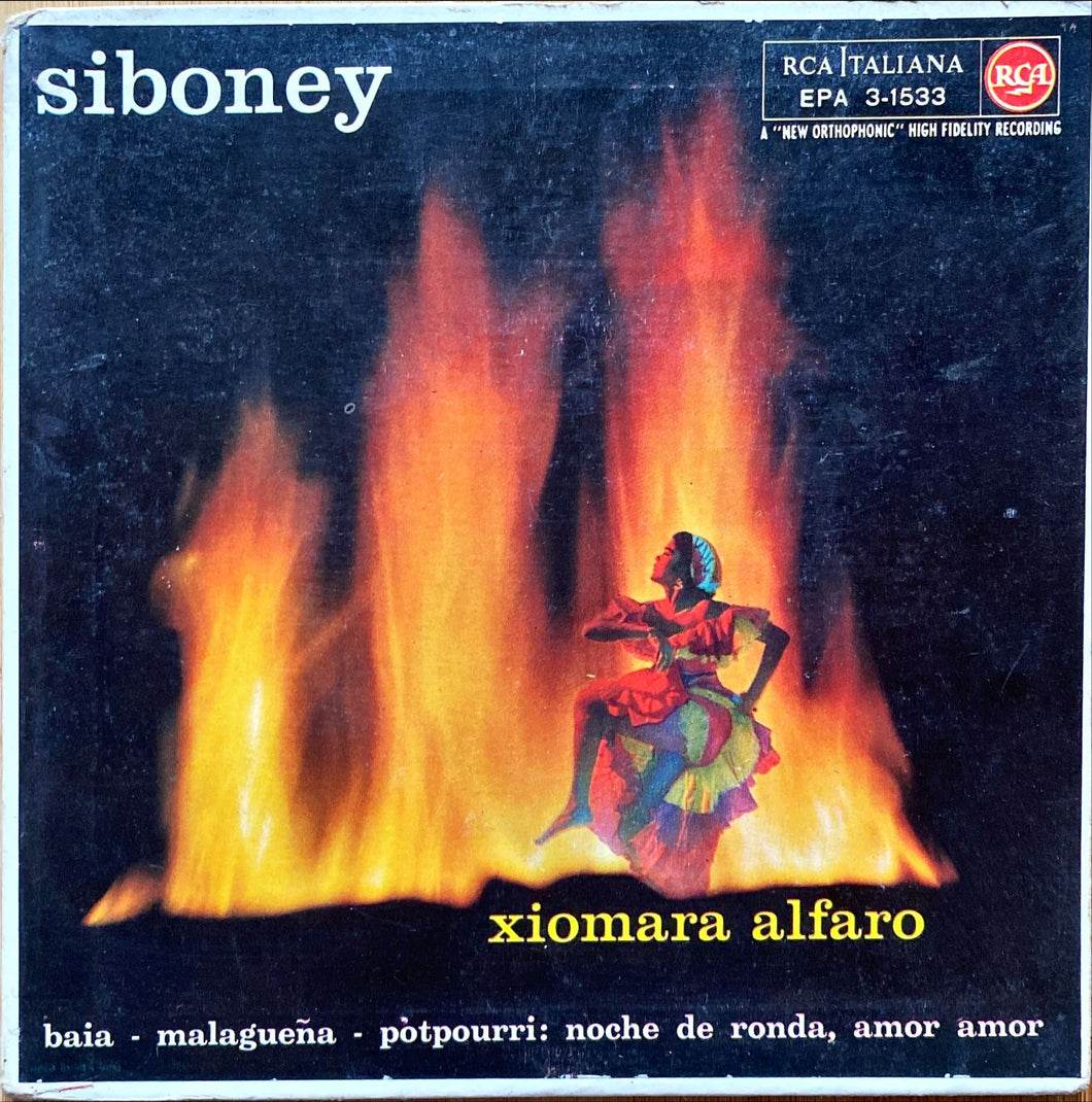 EP. Xiomara Alfaro. Siboney. (VG+/VG)