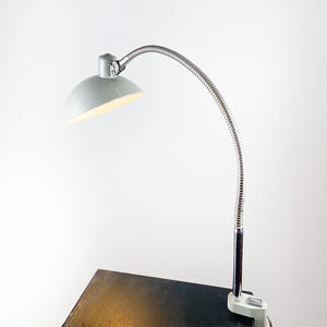 Lámpara de estilo industrial de pinza, 1970's