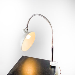 Industrial Style Clip-On Lamp, 1970s 