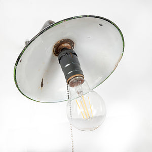 Industrial style wall lamp or street lamp, 1950's 