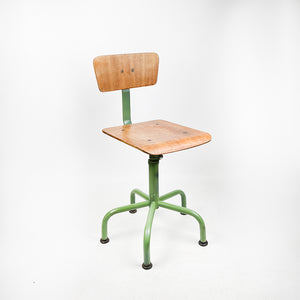 インダストリアルジュエリーボックススタイルの椅子、1970年代 