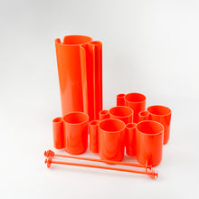 Cargar imagen en el visor de la galería, Set 9 diseño de Jean-Pierre Vitrac para Bourbon, 1970's
