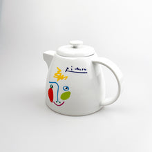 Load image into Gallery viewer, Tognana porcelain teapot drawing by Picasso, 1980&#39;s 
