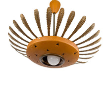 Cargar imagen en el visor de la galería, Lámpara de techo sol, 1960's
