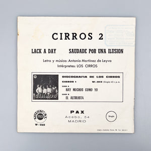 SINGLE. Los Cirros 2. Saudade Por Una Ilusion / Lack A Day