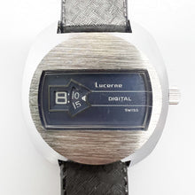 Load image into Gallery viewer, Jump Hour Lucerne Digital Swiss Wristwatch, 1970s
