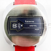 Load image into Gallery viewer, Jump Hour Lucerne Digital Swiss Wristwatch, 1970s
 

