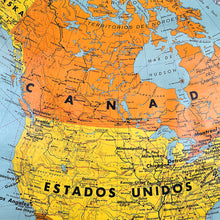 Charger l'image dans la galerie, Mapa Político America del Norte Seix Barral 1958
