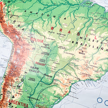 Charger l&#39;image dans la galerie, Mapa Físico y Político de América del sur Dalmau Carles Pla, 1972.
