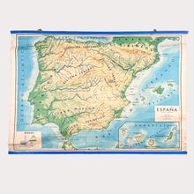 이미지를 갤러리 뷰어에 로드 , Mapa Físico España Seix Barral, 1979
