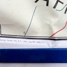 Load image into Gallery viewer, Mapa Físico y Político de Europa Dalmau Carles Pla, 1977.
