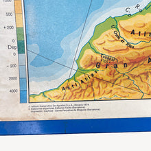 이미지를 갤러리 뷰어에 로드 , Mapa Físico de Europa Editorial Teide, 1977
