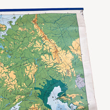 이미지를 갤러리 뷰어에 로드 , Mapa Físico de Europa Editorial Teide, 1977
