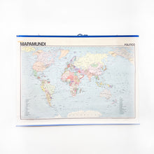 Load image into Gallery viewer, Mapa Físico y Político Mapamundi, Edigol, 1976.
