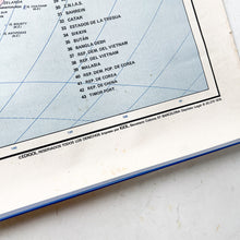 Load image into Gallery viewer, Mapa Físico y Político Mapamundi, Edigol, 1976.
