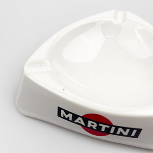 Cenicero Martini de porcelana, 1980's