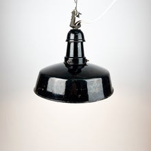 Load image into Gallery viewer, EGSA industrial enameled metal ceiling lamp, 1950&#39;s 
