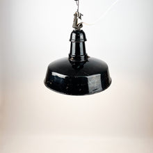 Load image into Gallery viewer, EGSA industrial enameled metal ceiling lamp, 1950&#39;s 
