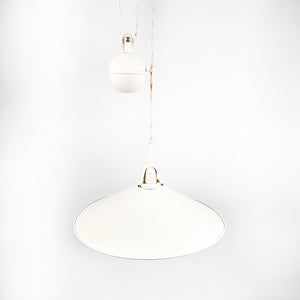 Lámpara de techo Metalarte Modelo Top en color blanco.