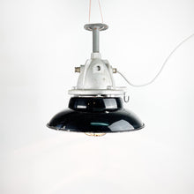 Load image into Gallery viewer, Nortem industrial ceiling lamp, 1970&#39;s 
