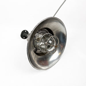 Nortem industrial ceiling lamp, 1970's 