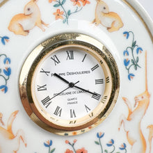 이미지를 갤러리 뷰어에 로드 , 필립 데숄리에르 리모주 테이블 시계.
