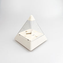 Load image into Gallery viewer, Table clock designed by Hidekatsu Nomizu, 1989. 
