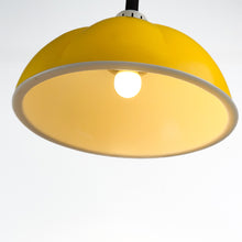 Load image into Gallery viewer, Plastic ceiling lamp with a height-adjustable mechanism, 1970s
 
