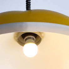 Load image into Gallery viewer, Plastic ceiling lamp with a height-adjustable mechanism, 1970s
 
