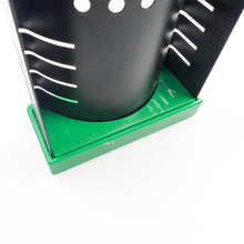 Charger l&#39;image dans la galerie, Étui de rangement de bureau vert Slim 924 conçu par Barbieri et Marianelli pour Rexite.
