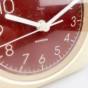 Reloj de pared Siemens MU 3900, 1970's