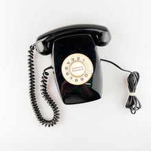 Load image into Gallery viewer, Black Heraldo Wall Telephone, 1970&#39;s 
