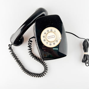 Black Heraldo Wall Telephone, 1970's 