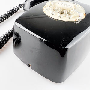 Black Heraldo Wall Telephone, 1970's 