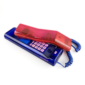 Téléphone Swatch Twinphone Rose Saphir, 1992.