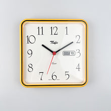 Cargar imagen en el visor de la galería, Reloj de pared con calendario Trafic, 1980&#39;s
