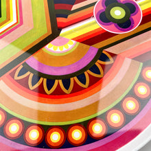 Load image into Gallery viewer, Pop art metal tray, 1970s 
