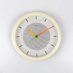 Vedette wall clock, 1980's