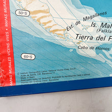 Cargar imagen en el visor de la galería, Mapa Físico y Político de Africa Vicens-Vives, 1977.
