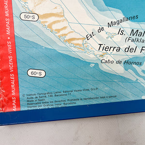 Mapa Físico y Político de Africa Vicens-Vives, 1977.