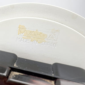 Reloj sobremesa diseño de Shohei Mihara para Wakita, 1980's Japón.